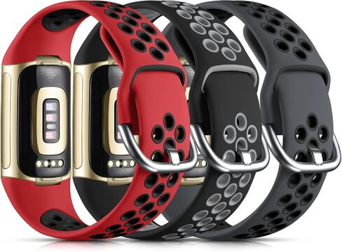 Maledan Breathable Sport Band for Fitbit Charge 6 Band/Fitbit Charge 5 Band in Saudi Arabia