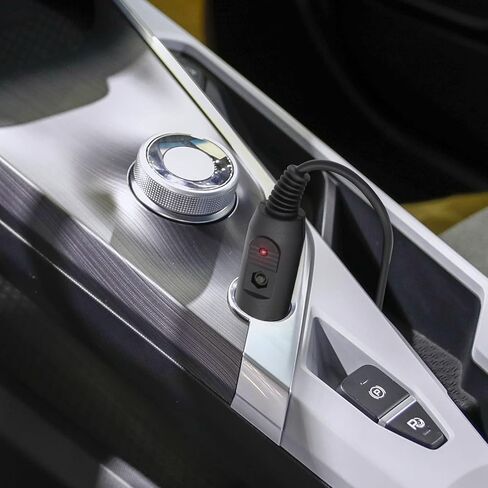 2 PACK DC Car Charger Cable, 12V-24 V DC 5.5mm x 2.1mm Car Cigarette Lighter Universal Extension Power Supply Cord Car Charger Adapter for Car Truck Bus Van（5FT） in Kuwait