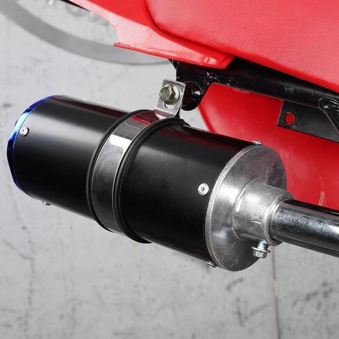 مجموعة أنابيب كاتم صوت العادم 28 مم لـ XR50 CRF50 70cc 110cc 125cc Taotao DB10 DB14 SR110 Rocketa xpro db-x20 SDG Coolster Ex16 الدراجة الترابية الصينية - أزرق in Kuwait
