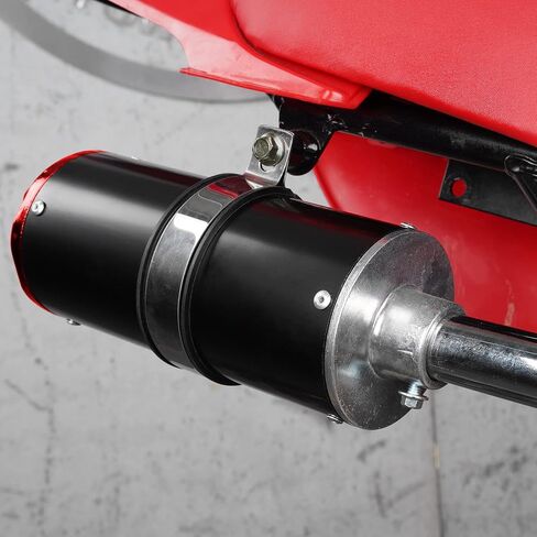 مجموعة أنابيب كاتم صوت العادم 28 مم لـ XR50 CRF50 70cc 110cc 125cc Taotao DB10 DB14 SR110 Rocketa xpro db-x20 SDG Coolster Ex16 الدراجة الترابية الصينية - أزرق in Kuwait
