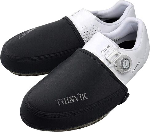 أغطية أحذية ركوب الدراجات من Thinvik أحذية شتوية مقاومة للرياح لتدفئة أصابع القدم للرجال والنساء أحذية الطريق والدراجات الجبلية in Saudi Arabia