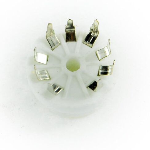 كاري 4 قطعة 9pin PCB السيراميك فراغ أنبوب المقبس التوقف لراديو 12au7 12ax7b Ecc83 6d58 in Kuwait