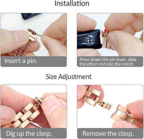 Fastgo متوافق مع Fitbit Inspire 2/ Inspire HR/Inspire Band، أساور معصم بديلة من الفولاذ المقاوم للصدأ قابلة للتعديل، سوار أنيق أنيق، إكسسوارات أحزمة ملهمة لمعدل ضربات القلب للنساء والفتيات in Kuwait