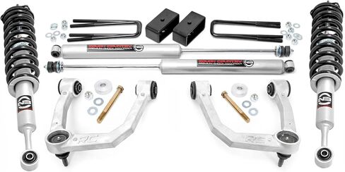 Rough Country 3.5" Bolt-On Lift Kit w/N3 Struts for 2005-2023 Tacoma - 74231 in Saudi Arabia