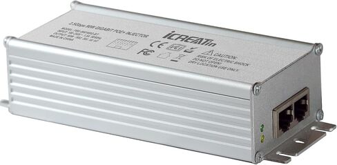 حاقن Gigabit Ultra PoE+‎ 2.5G، متوافق مع IEEE 802.3BT / 802.3at / af، ميزانية طاقة PoE 90W / 60W / 30W / 15.4W، 1G / 2.5G PoE/PoE+ / PoE++، حافظة من الألومنيوم in Kuwait