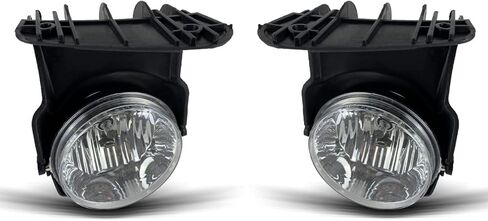 Fog Lights Fits for 2003-2006 GMC Sierra 1500 2500 3500/2007 GMC Sierra Classic (Not fit for Denali|C3 Models) w/ H10 12V 45W Halogen Bulbs in Saudi Arabia