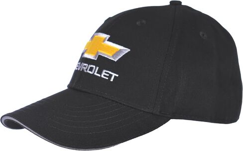 JH DESIGN GROUP Men's Chevy Bow Tie Cap Adjustable Black Hat in Saudi Arabia