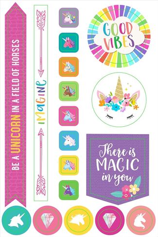 Essentials Unicorn Planner Stickers (over 160 stickers!) (Essentials Planner Stickers) in Saudi Arabia