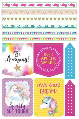 Essentials Unicorn Planner Stickers (over 160 stickers!) (Essentials Planner Stickers) in Saudi Arabia