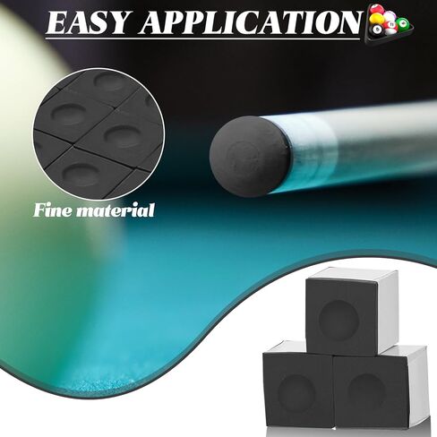 48 قطعة من مكعبات الطباشير البلياردو عصا الطباشير لحمام السباحة ملحقات طاولة حمام السباحة للاستخدام المنزلي في البطولة in Kuwait