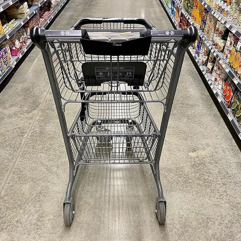 منظم قسيمة البقالة من إيفيلوتس - 24 مقسمًا - 30 ملصقًا - مثبت على عربة التسوق - أسود in Kuwait