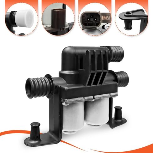 صمام التحكم في السخان متوافق مع 2004-2018 BMW X5 E53 E70 F15، 2008-2019 BMW X6 E71 F16، يستبدل #64116910544، 1147412166 in Kuwait