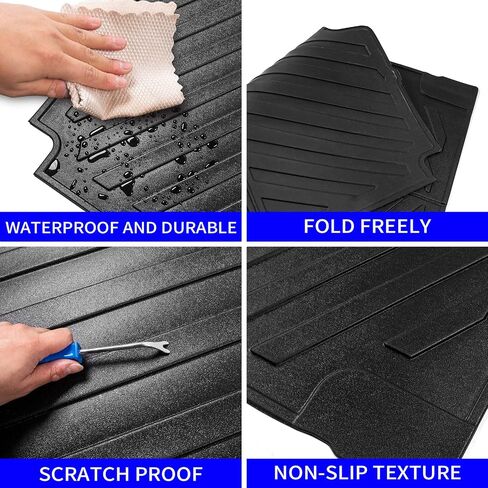 Rongtaod Truck Bed Mat Compatible with 2020-2024 Jeep Gladiator Truck Bed Mat Bed Liner All Weather Truck Bed Liner 2023 Jeep Gladiator Accessories (Truck Bed Mat) in Saudi Arabia