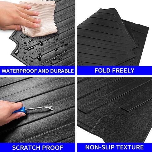 حصيرة سرير شاحنة Rongtaod متوافقة مع 2020-2024 Jeep Gladiator Truck Bed Mat Bed Liner All Weather Truck Bed Liner 2023 Jeep Gladiator Accessories (حصيرة سرير الشاحنة) in Kuwait