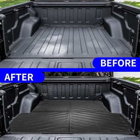 Rongtaod Truck Bed Mat Compatible with 2020-2024 Jeep Gladiator Truck Bed Mat Bed Liner All Weather Truck Bed Liner 2023 Jeep Gladiator Accessories (Truck Bed Mat) in Saudi Arabia