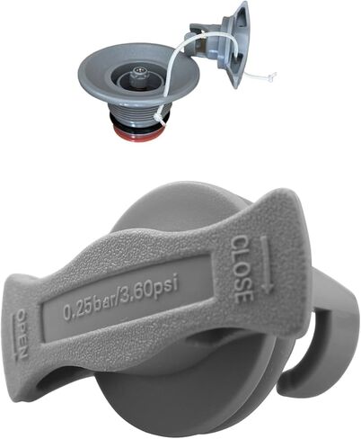 LQ الصناعية 2 قطعة صمام الهواء كاياك التوصيل غطاء صمام التضخم مع حبل قارب صمام الغبار دوامة المكونات مجداف استبدال أجزاء للمطاط بركة قارب فراش الهواء in Kuwait