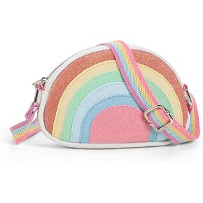 Toddler Purse for Kids Gift Little Girls Purse Cute Rainbow Crossbody Bag