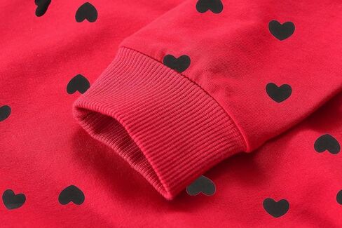 CM-Kid طفل الفتيات بلوزات عيد الحب القلب طباعة الملابس سترة للأطفال طويلة الأكمام البلوز قميص 2-7 سنوات in Kuwait