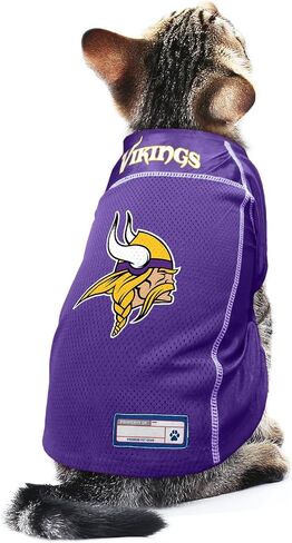 Littlearth Unisex-Adult NFL Detroit Lions - 1 Basic Pet Jersey, Team Color, Large in Kuwait