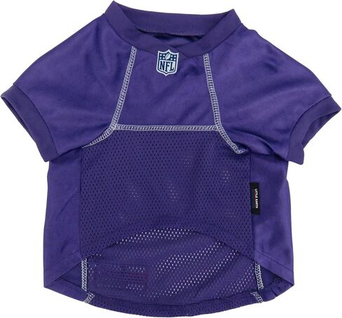 Littlearth Unisex-Adult NFL Detroit Lions - 1 Basic Pet Jersey, Team Color, Large in Kuwait