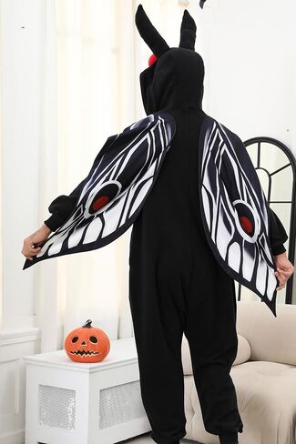 Adult Black Fly Costume Onesie Fly Bug Pajamas Halloween Costumes Anime Cosplay pajamas for Men Women in Kuwait