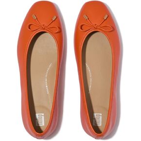 FitFlop Women's Delicato Bow Soft Leather Ballerinas Ballet Flat