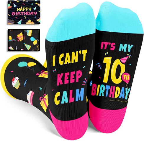 جوارب أفكار هدايا عيد الميلاد السادس من HAPPYPOP - هدايا للفتيات والأولاد بعمر 6 سنوات، هدايا للأطفال بعمر ست سنوات، هدايا للأطفال بعمر 6 سنوات in Kuwait
