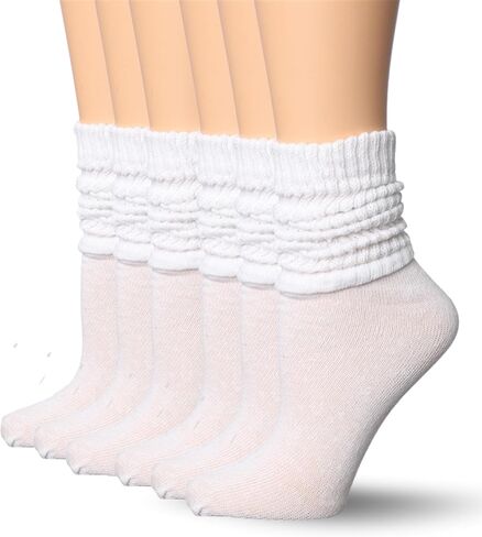 Tipi Toe 3 pack Women's Slouch Socks Knee High Boot Socks Warm Cozy Long Scrunch Socks in Saudi Arabia