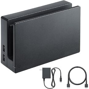 TV Dock Station for Switch - 3 in 1 Replacement TV Base Docking Station Set with Original IC Module, Charger, HDMI Cable Accessories for Switch Console