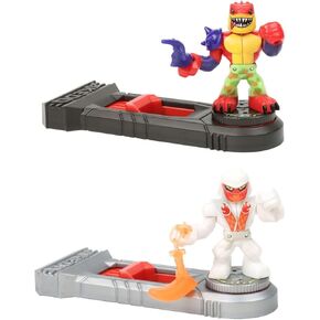 Akedo Ultimate Arcade Warriors مقابل Pack - Tailwhip vs White Wraith ، Multicolor (14261) (Count)