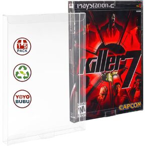 15 Pack Video Game Protector Case | Protective Sleeve for Gamecube, Xbox, PS2, Wii U, and DVD | Strong Protection for Your Video Game Collection