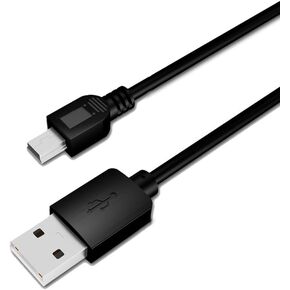 10ft Feet Long USB Power/Charger Cable Cord for Nintendo Wii U Pro Controller