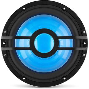 Clarion CMSP-101RGB-4 10" Marine Subwoofer with RGB LEDs, Single 4-Ohm, 250 Watts