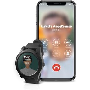 AngelSense Assistive Technology Watch with Personal GPS Tracker for Teens, Adults, Seniors, Autism, Special Needs, Dementia, Speakerphone, SOS Button, Live Tracking, Subscription Required