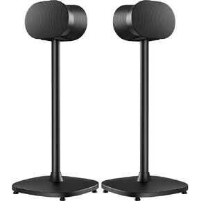 Perlegear Speaker Stand Pair for Sonos Era 300 Speakers, All-Metal 32″ Tall Floor Speaker Stand with Cable Management, Enlarged Base, Easy 3-Step Setup, 360° Surround Sound Speaker Stand, PGSS15