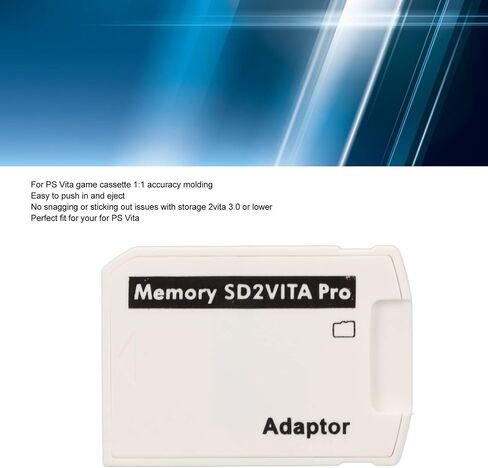 V5.0 SD2VITA PS VITA AMMERAL ADAPTER ، لبطاقة لعبة PS VITA SD 1000/2000 SD SLOT SLOT 3.60 نظام SD2VITA ، من أجل Henkaku ، لنظام ENSO 3.60 in Saudi Arabia