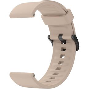 Meliya Silicone Watch Bands, 22mm Quick Release Soft Rubber Watch Straps for Men Women