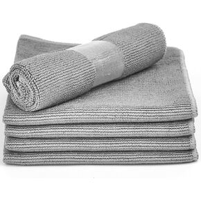 Hudson Hi-Fi Microfiber Record Cleaning Cloth 5 Pack - Anti Static Record Cleaner Microfiber Cloth Wipes for Glasses - Vinyl Record Cleaning Anti Static Cloth Record Wipes - Microfiber Cleaning Cloth