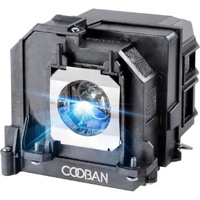 COOBAN ELPLP80 /ELPLP79 Replacement Projector Lamp Bulb with Housing for Epson BrightLink pro 595Wi 585Wi 1420Wi，EB-570 EB-575W EB-575Wi PowerLite 570 /PowerLite 575W /BrightLink 575Wi Projector Lamp