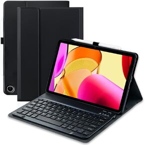 Keyboard Case for Amazon Fire Max 11 11.0-inch (13th Generation,2023 Release),Detachable Type-C Charging Port Keyboard Magnetic Case with Pen Holder fit Max 11 Tablet (Black+Black)
