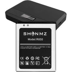 SHENMZ 2800mAh for Franklin Wireless WiFi Mobile Hotspot R850 Battery Replacement Repair Part Fix Dead Power Issue Fit Model R850 Boost Mobile, Sprint, Virgin Mobile