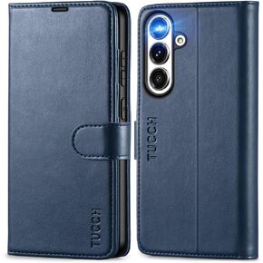 TUCCH Wallet Case for Galaxy S25+ Plus (6.7") 2025, 4 Card Holders, Black in Kuwait