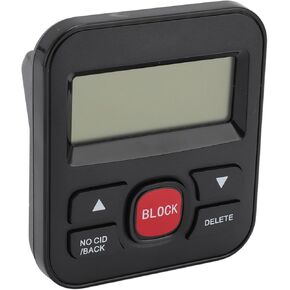 Call Blocker for Landline Phones/Answering Machine/Home Cordless Phones, Caller id Box Landline Device with Whitelist Dual Mode, Block Unwanted Calls