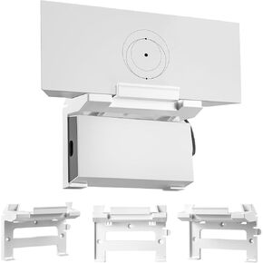 Starlink Gen 3 Router Mount, Premium 2 in 1 Starlink Mounting Kit for Starlink V3 Standard Router, Space Saving Starlink Standard V3 Mesh Router and Starlink Gen 3 Power Supply Mounting Kit