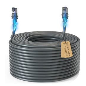 Zeus & Ruta Starlink Gen 3 Cable, 32/75/100FT Starlink Replacement Cable, High-Speed Satellite Internet Accessory for Starlink Standard Gen 3, CE/UL/FCC Professional Certification