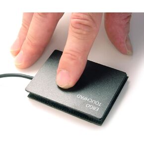Ergo Touchpad ETP001ETP Wired USB - Black - Low Profile - Easy Attach