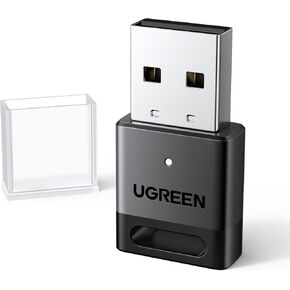 UGREEN USB Bluetooth Adapter, 5.4 Bluetooth Adapter for PC, Plug & Play for Windows 11/10/8.1, Bluetooth Receiver & Transmitter for Keyboard/Mouse/Headphone/Speakers/Printer