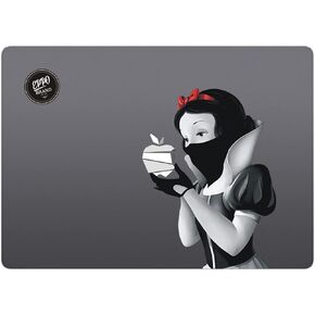 Ninja Snow White in Revenge Face Mask Bandit Assassin Dress Holding Apple Decoration Vinyl Sticker Decal for 11" 12" 13" Inch MacBook with Anti-Scratch & Anti-Fading Coating