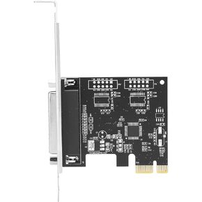Heayzoki PCI Express Card,25-Pin PCI Express Card,PCIe Parallel Expansion Board for Desktop Computer Printer Port,No Switch or Jumper, Easy to Set Up with Software.