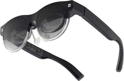 ASUS AirVision M1 Smart AR Glasses - 100" Micro-OLED Wearable Display, 1100 nits, Multi-Screen, Speakers, USB-C, Magnetic Shade, Designed for ROG Ally/Steam Deck/PC/iPhone 16/15/Android/Mac/Tablet in Saudi Arabia